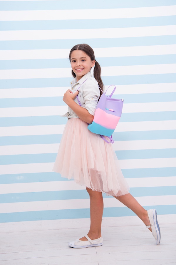 Kleurrijke schooltassen voor meisjes